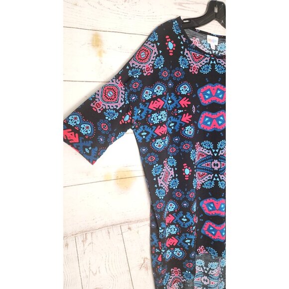 LulaRoe Small Irma Women's Designer 3/4 Sleeve Wide Neck Top - Picture 4 of 14